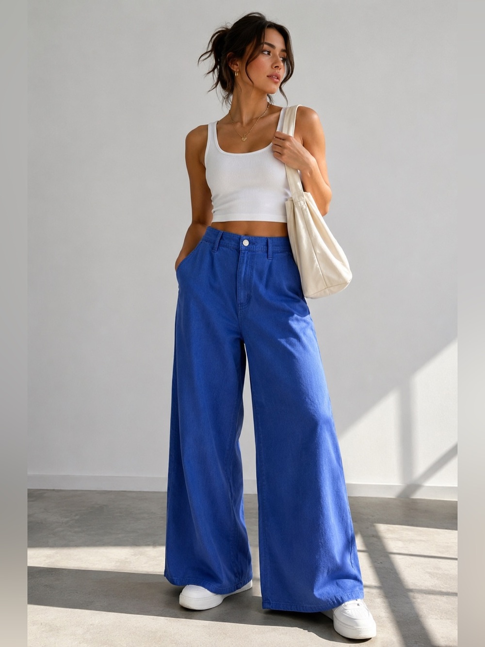 Universal Thread Sailor Wide Leg High Rise Jeans NWT Size 8